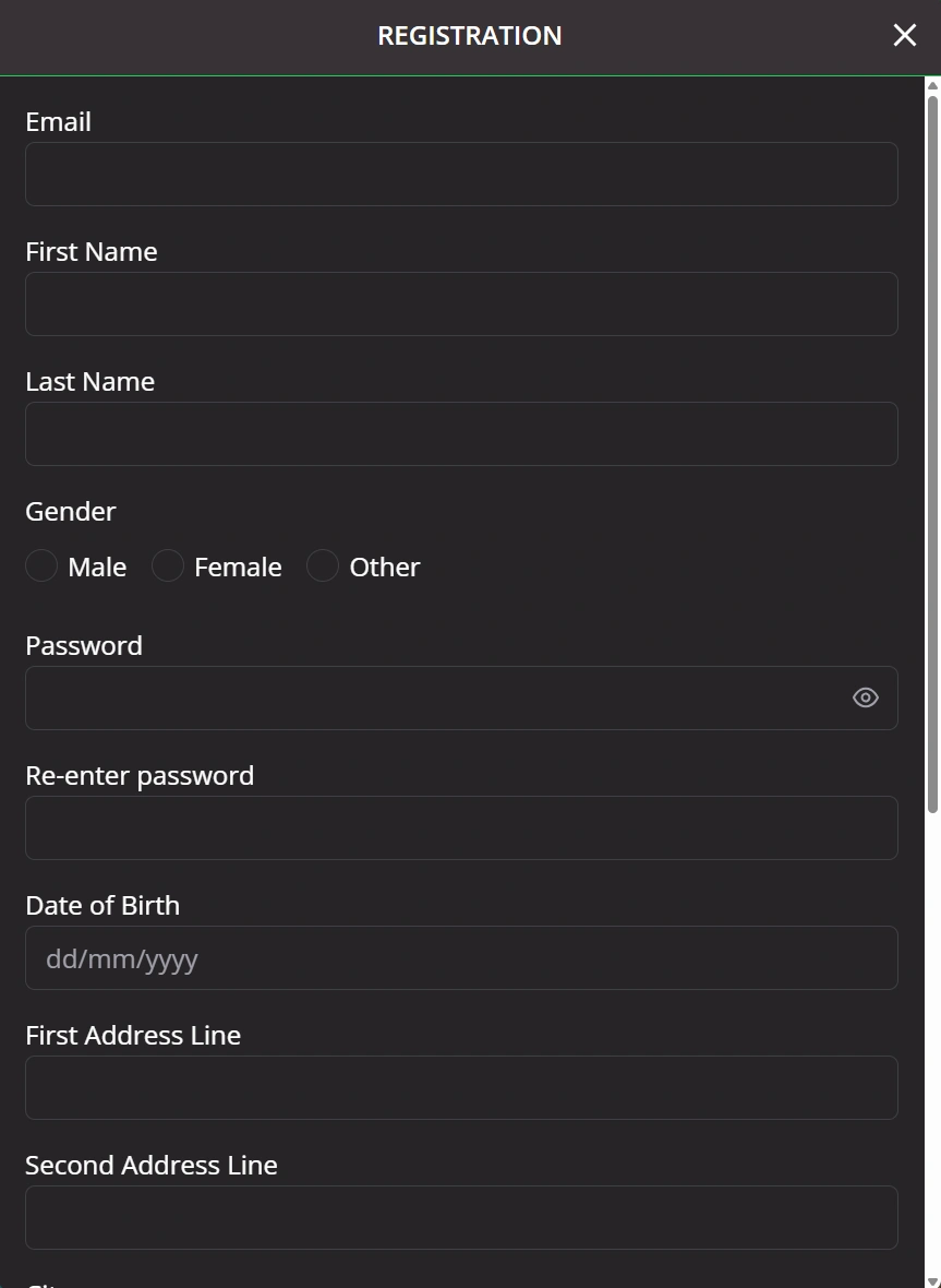How to register at Ivy Casino